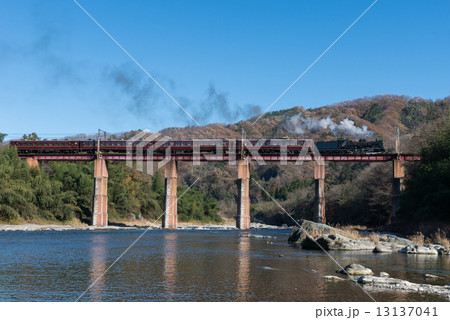 長瀞秩父鉄道の蒸気機関車 13137041