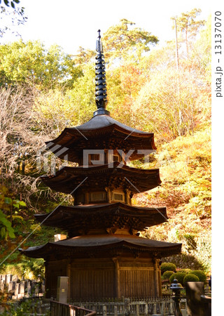 安楽寺八角三重塔 安楽寺八角三重塔 13137070