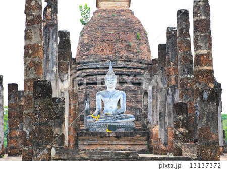 Wat Sa Si in Sukhothai Historical Park, Thailand 13137372