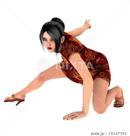 カンフーガール 13137705