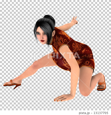 カンフーガール 13137705