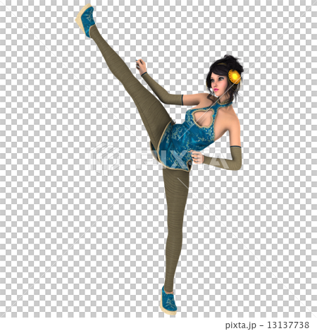 カンフーガール 13137738