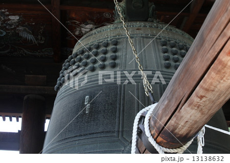 京都市東山区　豊国神社方広寺の鐘　国家安康　君臣豊楽 13138632