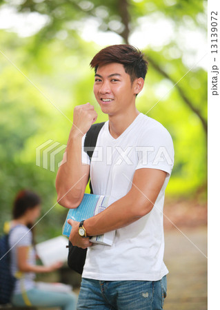 Young, student, lifestyle, eduaction, casual, handsome, youth, outdoor, studying, school, campus Young, student, lifestyle, eduaction, casual, handsome, youth, outdoor, studying, school, campus 13139072