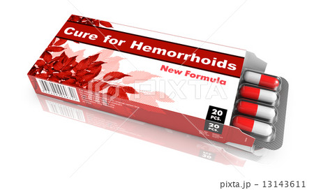 Cure For Hemorrhoids, Red Open Blister Pack. 13143611