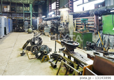 turnery mechanical workshop with lathes and parts turnery mechanical workshop with lathes and parts 13143896