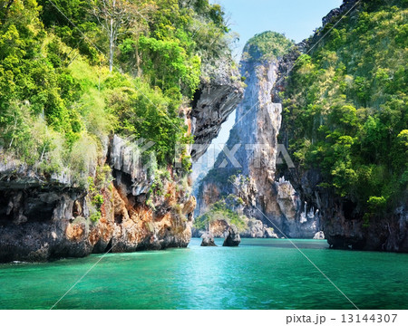 Railay beach in Krabi Thailand 13144307