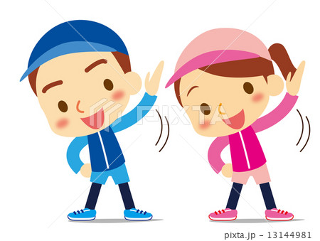 仲良く体操 カップル 仲良く体操 カップル 13144981