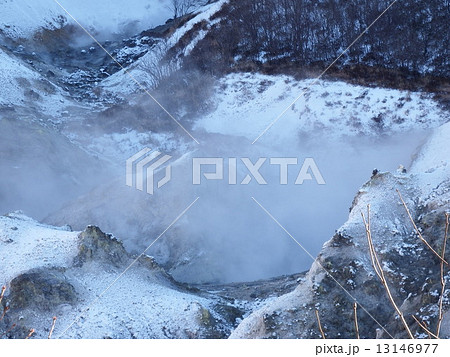 日和山の噴火によって出来た周囲1キロ、深さ22メートルの大湯沼。 日和山の噴火によって出来た周囲1キロ、深さ22メートルの大湯沼。 13146977