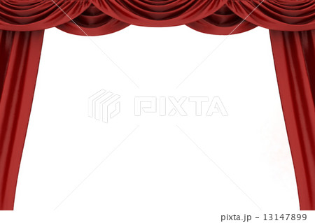 Open red theater curtain, background Open red theater curtain, background 13147899