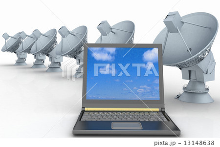 Global communication. 3d render illustration. 13148638