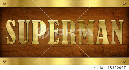 Vintage Door Plate, Superman 13150067