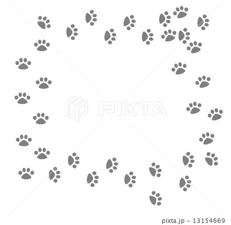 肉球の跡 13154669