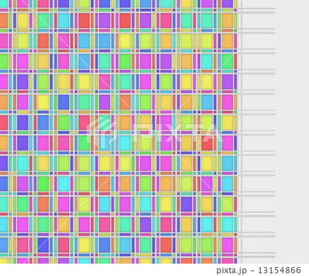 カラフルな窓の背景 13154866