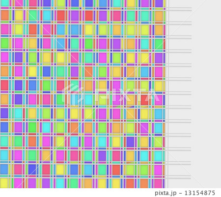 カラフルな窓の背景 13154875