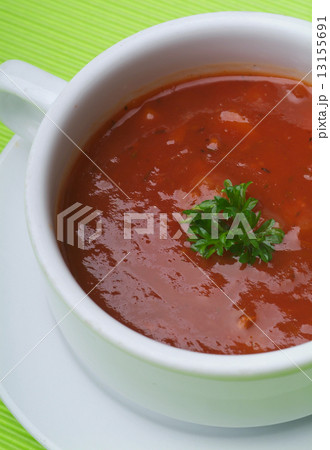 tomato soup with background 13155691
