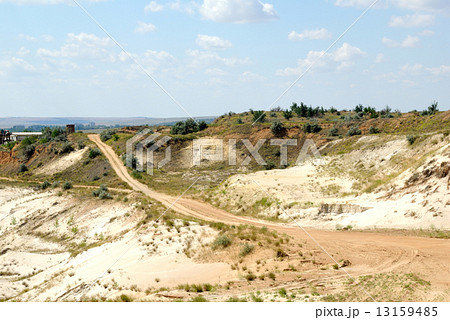 Industrial working out of forming sand Industrial working out of forming sand 13159485
