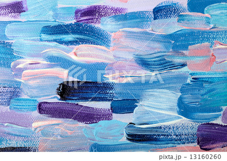 Colorful abstract oil painting pattern 13160260