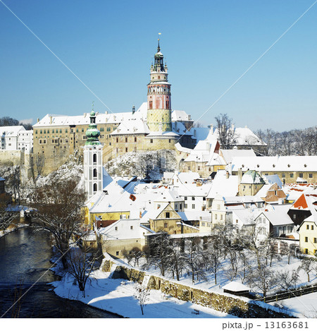 Cesky Krumlov in winter, Czech Republic Cesky Krumlov in winter, Czech Republic 13163681