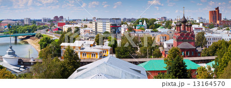 Summer view Yaroslavl. Russia 13164570