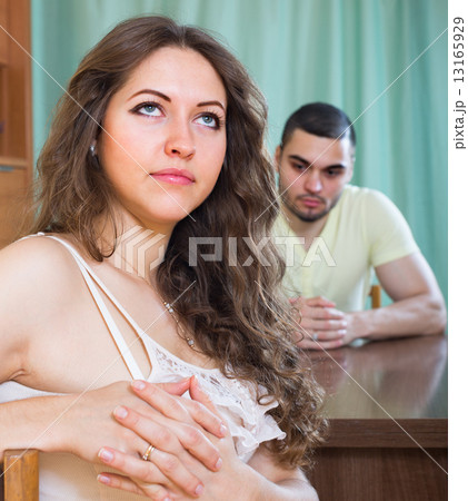 Young couple having conflict at home Young couple having conflict at home 13165929