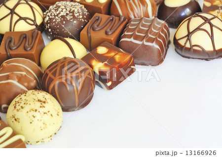 Chocolate candy stacked Chocolate candy stacked 13166926