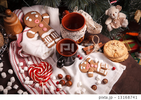 cups on holiday decorations cups on holiday decorations 13168741