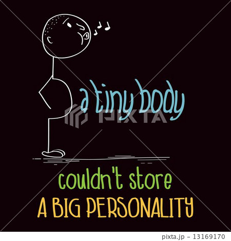 Funny illustration with message 13169170