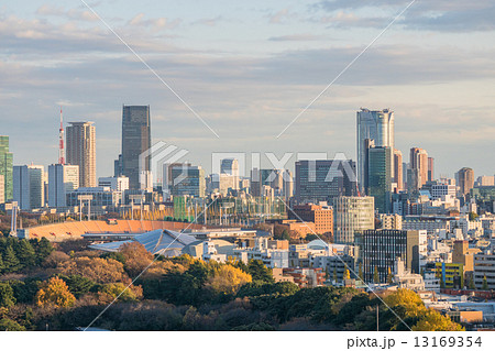 夕暮の東京都市風景 夕暮の東京都市風景 13169354