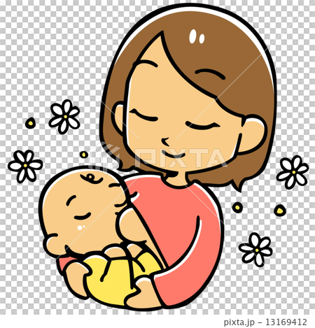 嬰兒飲水胸部（白色背景） 13169412