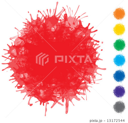 Vector color blots - set of elements for design Vector color blots - set of elements for design 13172544