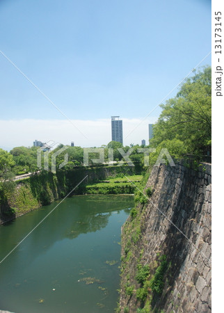 大阪城からの眺め（大阪城公園／大阪府大阪市中央区大阪城） 13173145