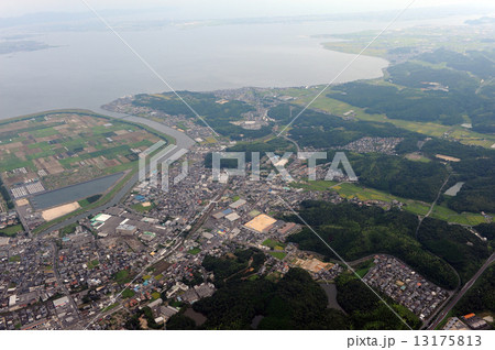 松江市揖屋を空撮 13175813