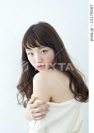 色っぽい女性の写真素材