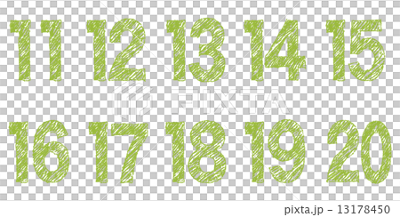クレヨンタッチの数字 13178450