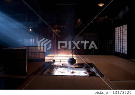 脇本陣奥谷の囲炉裏端 13178526