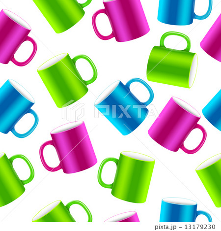 abstract art design for print on a cup. Vector illustration conc 13179230