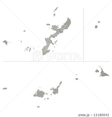 沖縄県地図 13180042