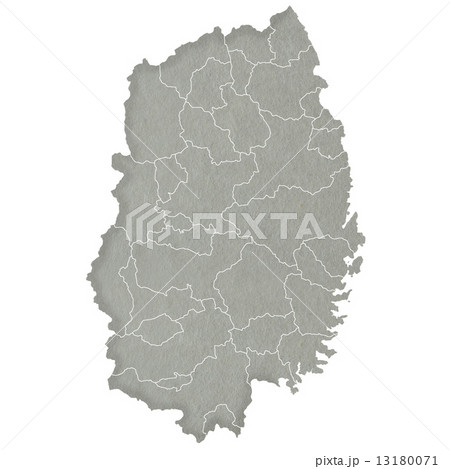 岩手県地図 13180071