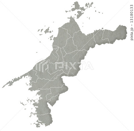 愛媛県地図 13180133