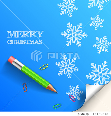 Merry christmas and happy new year background concept. Vector il 13180848
