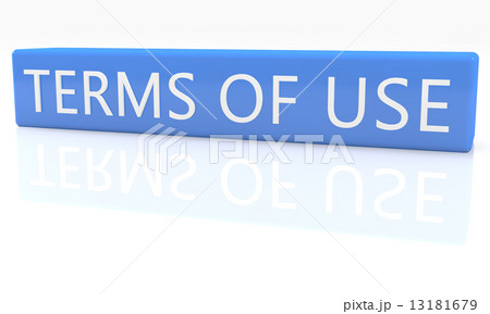 Terms of use Terms of use 13181679