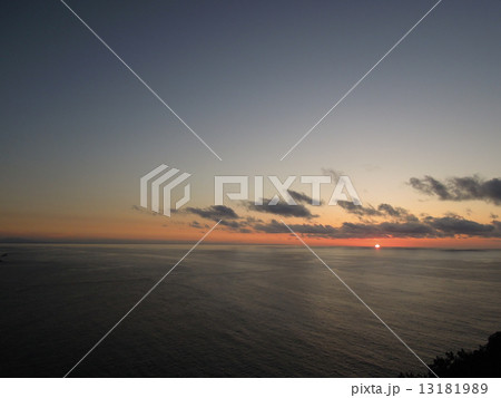 オホーツク海の夕日 オホーツク海の夕日 13181989