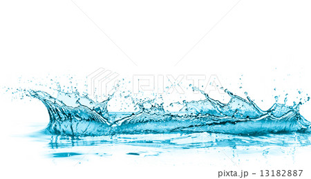 turquoise water splash 13182887