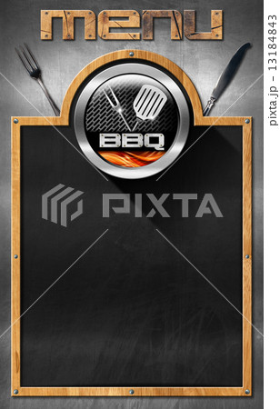 Blackboard for Barbecue Menu 13184843