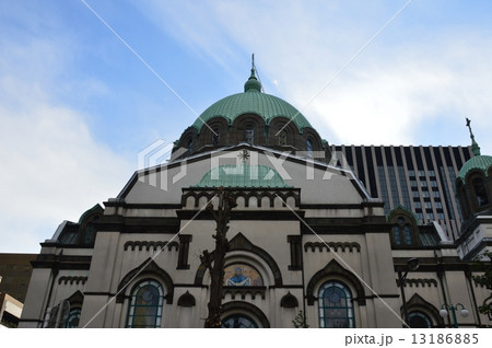 神田の「ニコライ堂(東京復活大聖堂)」(東京都千代田区神田) 神田の「ニコライ堂(東京復活大聖堂)」(東京都千代田区神田) 13186885