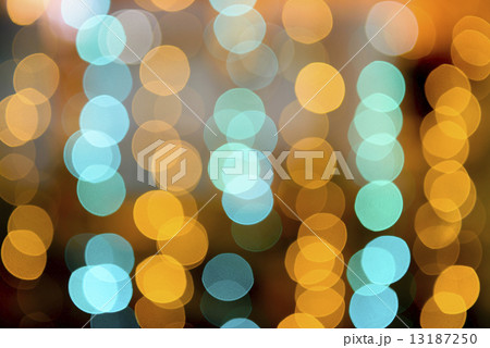 イルミネーションのバックグラウンド（ボケ） 13187250