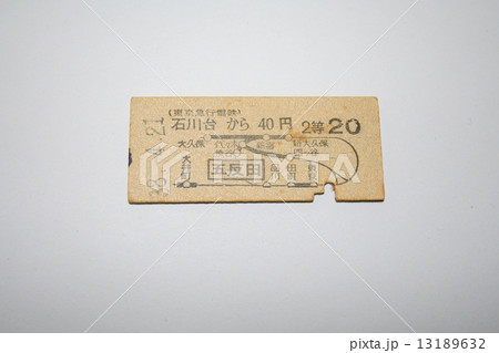 東京急行電鉄池上線から国鉄線への乗り入れ硬券切符 13189632