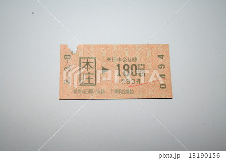 高崎線の軟券切符 13190156