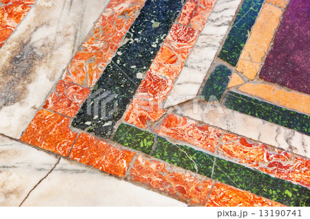 Pattern floor in temple at Istanbul Turkey Pattern floor in temple at Istanbul Turkey 13190741